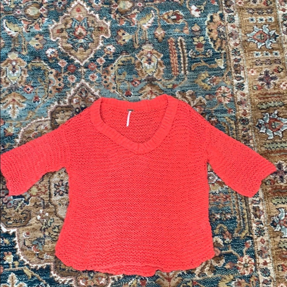 Free People Slouchy Spring Sweater